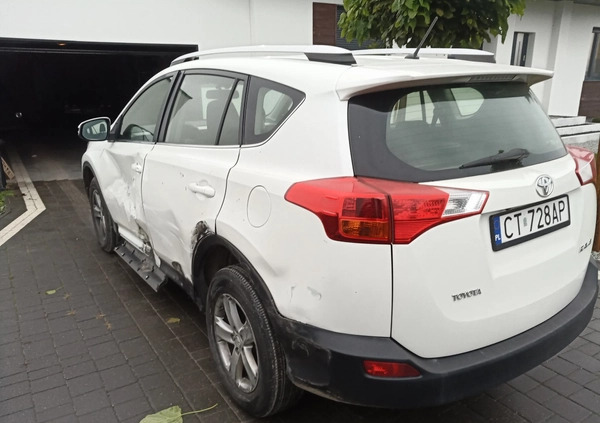 Toyota RAV4 cena 49900 przebieg: 104500, rok produkcji 2013 z Toruń małe 37